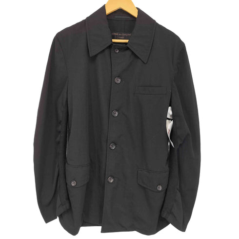 コムデギャルソンオム COMME des GARCONS HOMME 02AW AD2002 アーカイブ 四つの黒期 田中オム ウール テーラードジャケット メンズ JPN:M